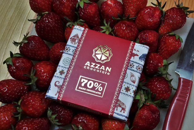 Azzan Vietnam Cocoa Plantation Visit Chocolate Packaging