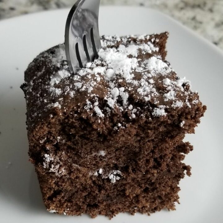 GF Chocolate Sour Cream Pound Cake