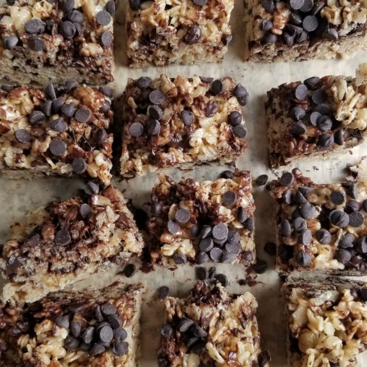 Chocolate Chip Rice Krispie Treats