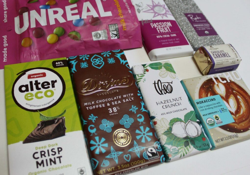 Craft Chocolate Bars from Whole Foods