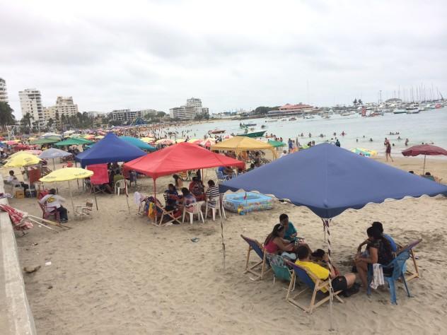 Sundays are probably the biggest beach day in Salinas.