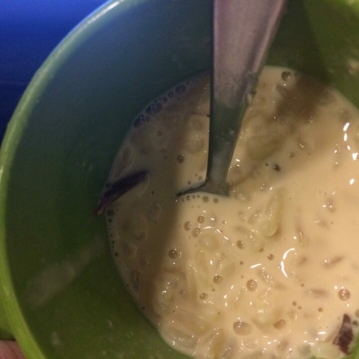 Traditional Peruvian Arroz Con Leche