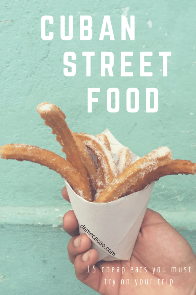 Cuban street food pinterest pin 2