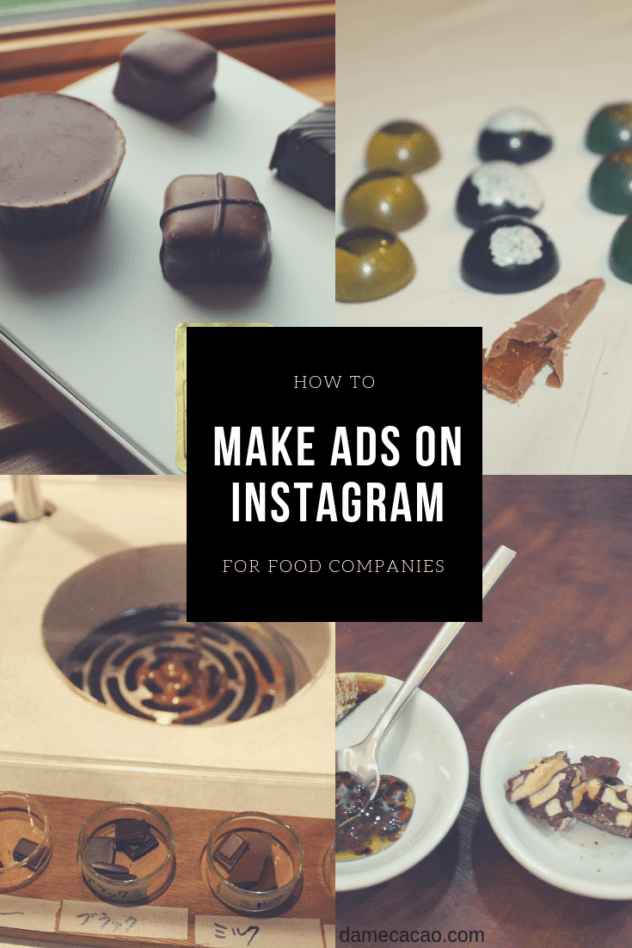 Looking to connect with or find customers through social media? Learn all about running the most effective ads on Instagram for your small food business. | #advertising #social #media #instagram #chocolate #chocolat #basics #cacao #bean #to #bar #craft #food #entrepreneur #tips #improve #how #to #make #making #ad #ads