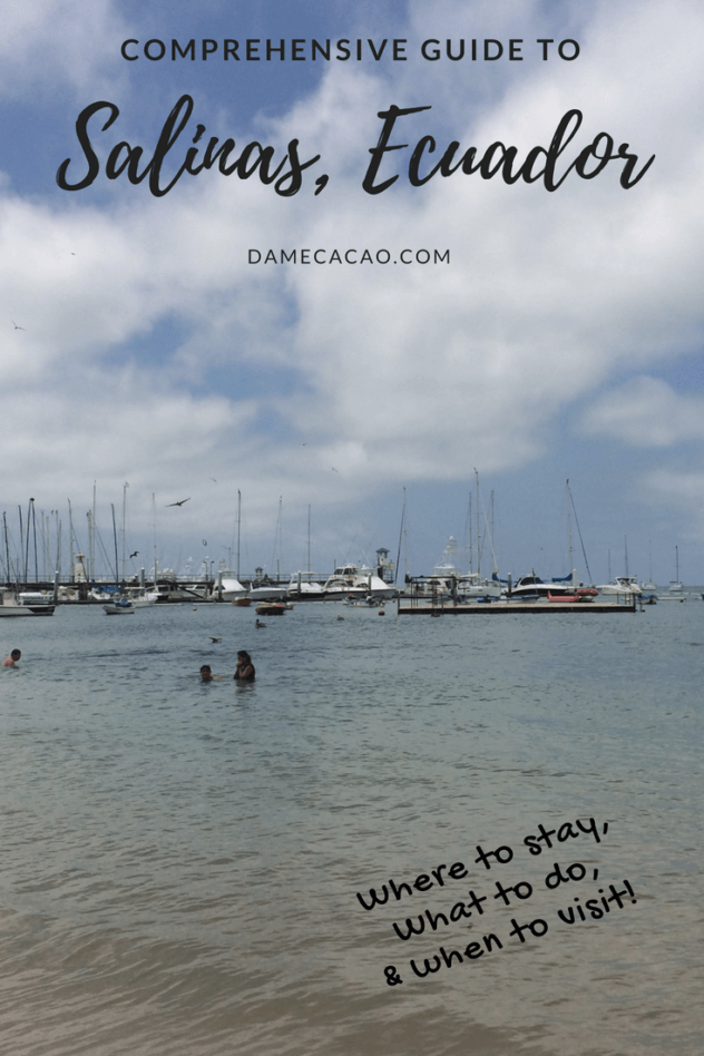 Backpacking Ecuador and looking for the perfect beach getaway (that's not Montanita)? Check out Salinas! Known locally as a honeymoon destination, this gorgeous beach town has something for everyone. | #travel #ecuador #south #america #salinas #backpacking #budget #itinerary #beach #destinations #when #to #visit #unique #places #things #do #beautiful