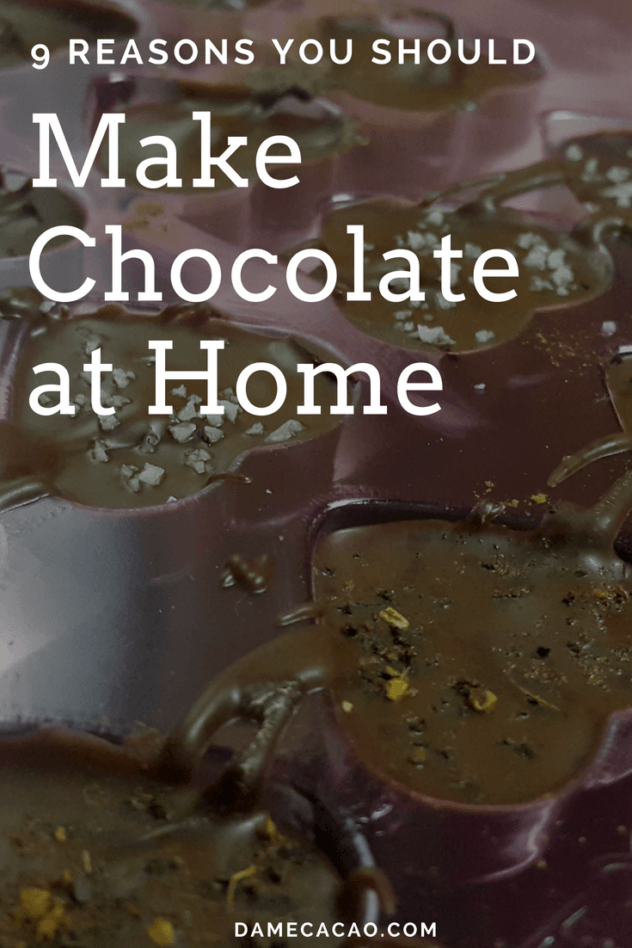 When considering potential hobbies, chocolate making rarely comes to mind, but why not? It's fun and interesting, plus you get to eat the results! | #chocolate #chocolat #make #at #home #making #bean #to #bar #beantobar #craft #homemade #hobbies #DIY #made